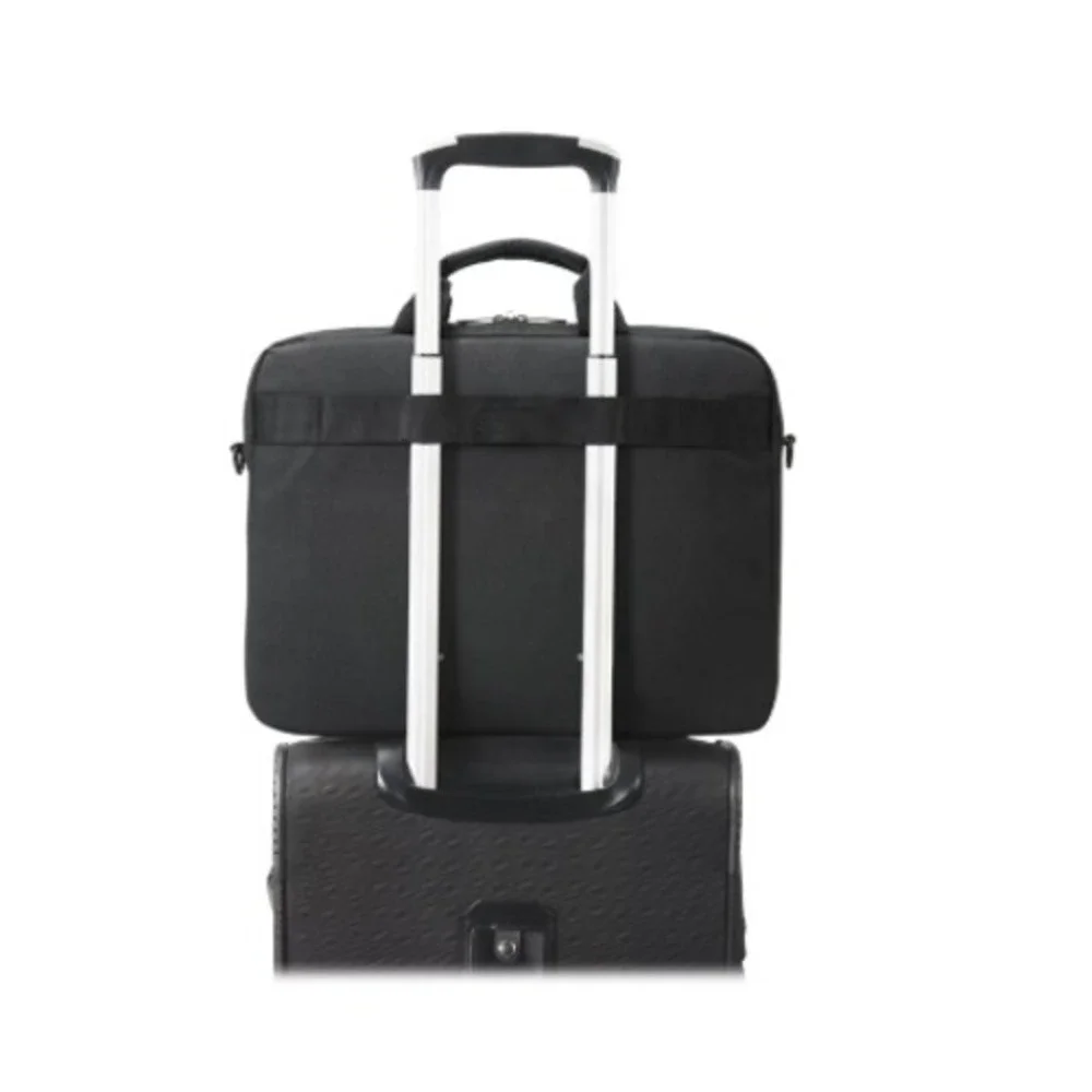 EVERKI Black Laptop Messenger Laptop Bag Briefcase‎ Travel Work Fits 17.3